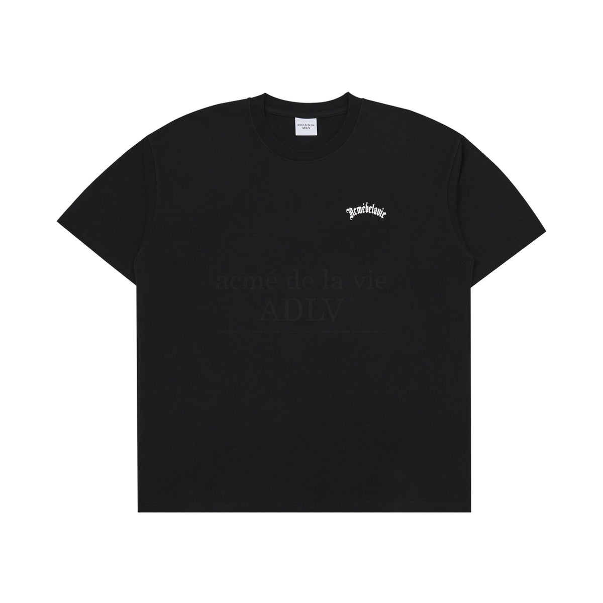 【IN STOCK】ADLV GOLD CHAIN BEAR DOLL SHORT SLEEVE T-SHIRT BLACK