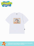 ADLV SPONGEBOB'S PIRATE SHORT SLEEVE T-SHIRT WHITE