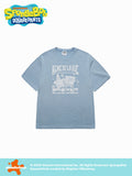 ADLV PERFECT PARTNER SPONGEBOB PIGMENT SHORT SLEEVE T-SHIRT SKY BLUE