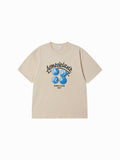 ADLV TENNIS BALL SHORT SLEEVE T-SHIRT DARK BEIGE