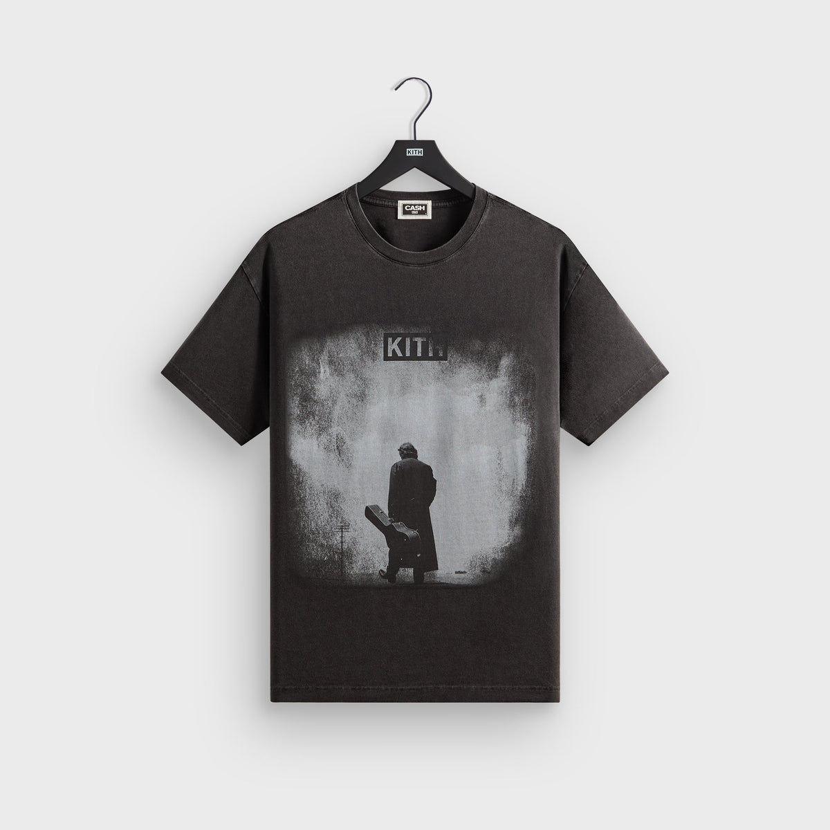 Kith Records for Johnny Cash I Walk The Line Vintage Tee - Black