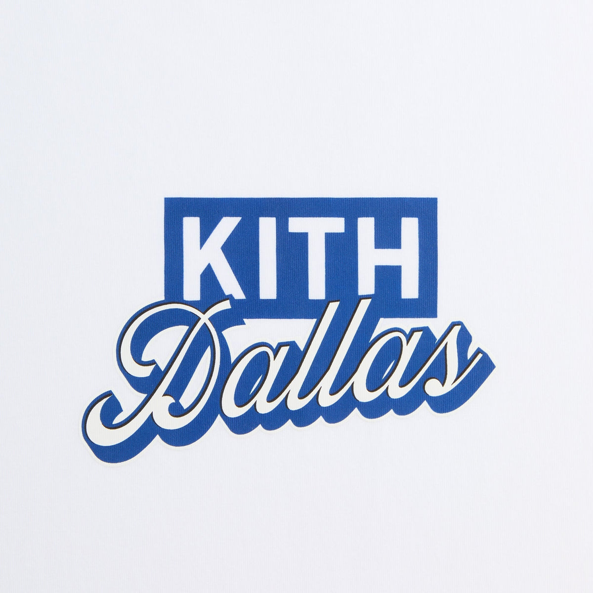 Kith Dallas Classic Logo Tee - White
