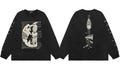 Enfants Riches Déprimés "E.R.D" Classical Art Collage Long-Sleeve - Black