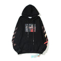 Off-White Black Renaissance Portrait Arrow Hoodie
