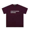 Enfants Riches Déprimés Classic Logo T-Shirt - Burgundy