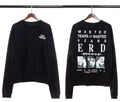 Enfants Riches Déprimés Small Chest Logo & Back "Wasted Tears" Long-Sleeve   - Black