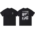 Enfants Riches Déprimés Small Chest Logo & Back Group Graphic T-Shirt - Black