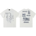 Enfants Riches Déprimés Figure Illustration & Back Branding T-Shirt - White