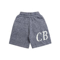 Cole Buxton Gray Outline CB Logo Shorts
