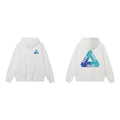 Palace White Teal Gradient Tri-Ferg Hoodie