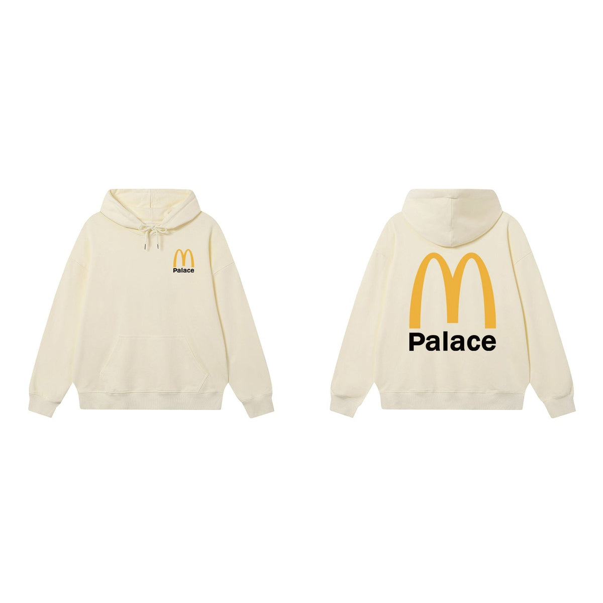 Palace Cream Golden Arches Graphic Hoodie