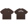 Cole Buxton Brown Minimalist CB Chest & Back Buxton T-Shirt