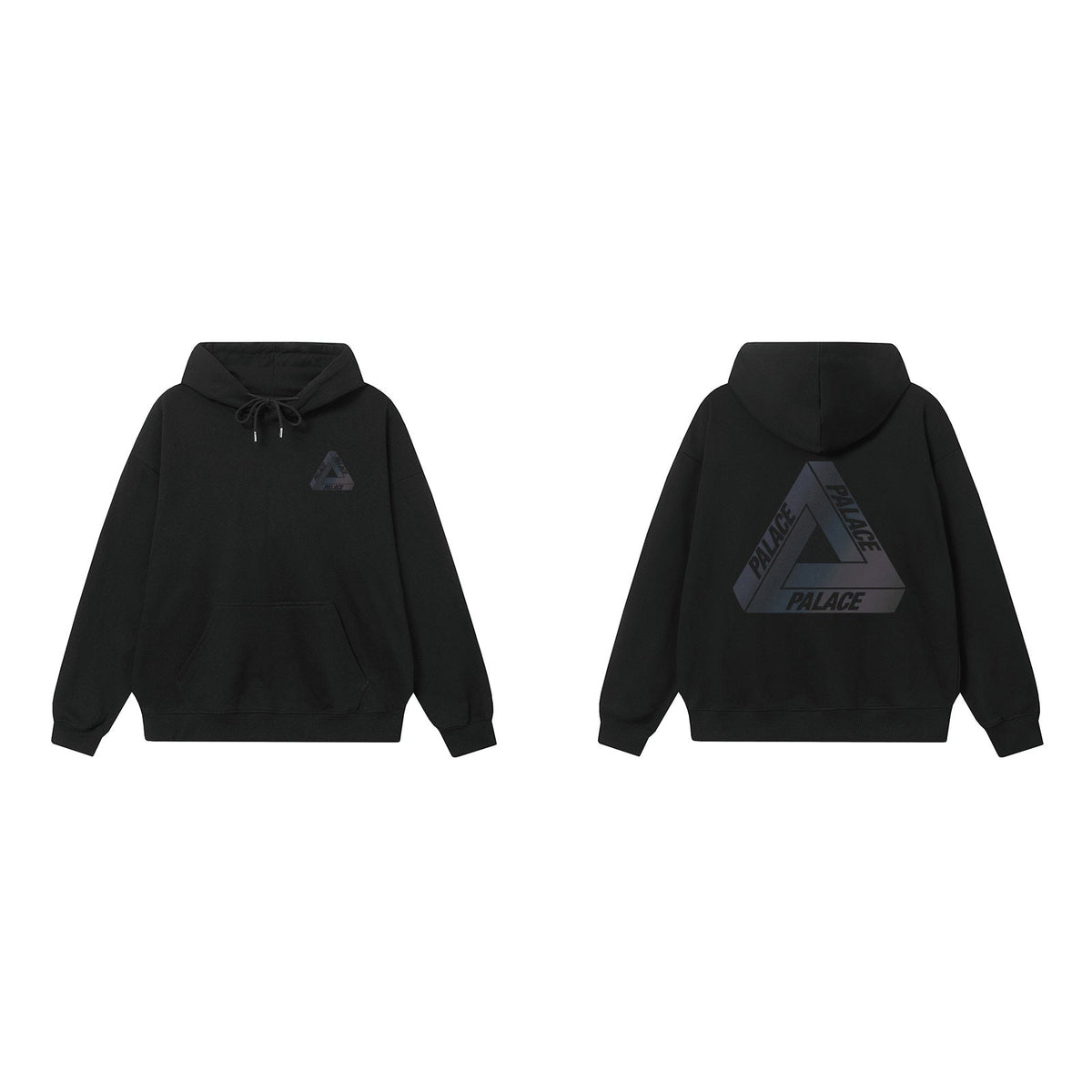 Palace Black Gradient Tri-Ferg Hoodie