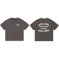 Cole Buxton Charcoal Laurel Wreath Graphic T-Shirt