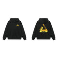 Palace Black Yellow Gradient Tri-Ferg Hoodie