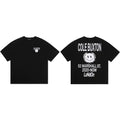 Cole Buxton Black Marshall St. Smiley Graphic T-Shirt