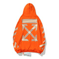 Off-White Orange Packing Tape Arrow Hoodie