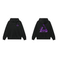 Palace Black Purple Classic Tri-Ferg Hoodie