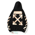Off-White Black Packing Tape Arrow Hoodie