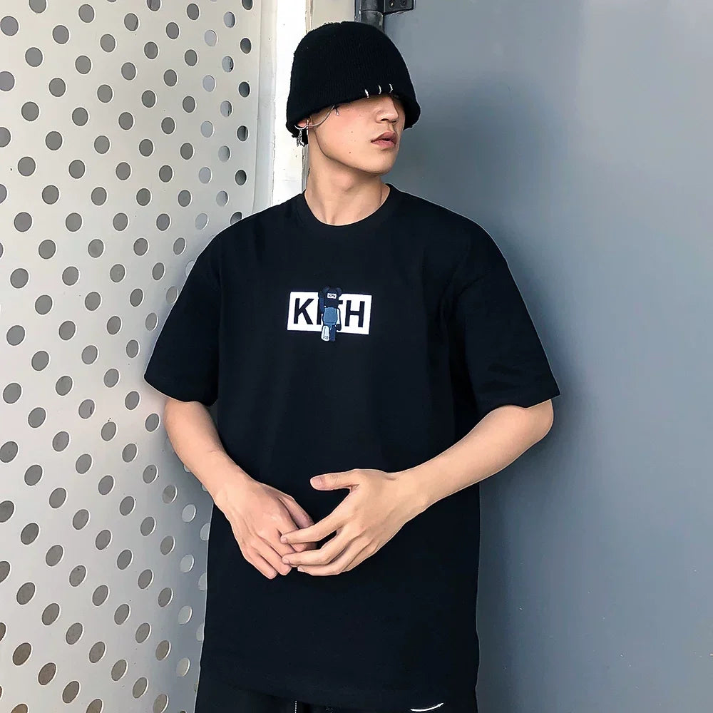 KITH Bear Embroidered Logo T-Shirt