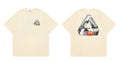 Palace Cream Metallic Tri-Ferg Graphic Tee