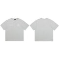 Cole Buxton Gray Circular Badge Minimalist Logo T-Shirt