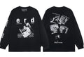 Enfants Riches Déprimés "e r d" Collage Long-Sleeve  - Black