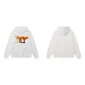 Palace White Portrait Graphic Hoodie