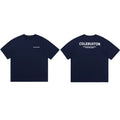 Cole Buxton Navy Minimalist Chest & Back Logo T-Shirt