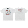 Enfants Riches Déprimés Graffiti Art & Red Back Branding T-Shirt - White