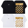 Off-White Marble Diagonal Arrow Print T-Shirt