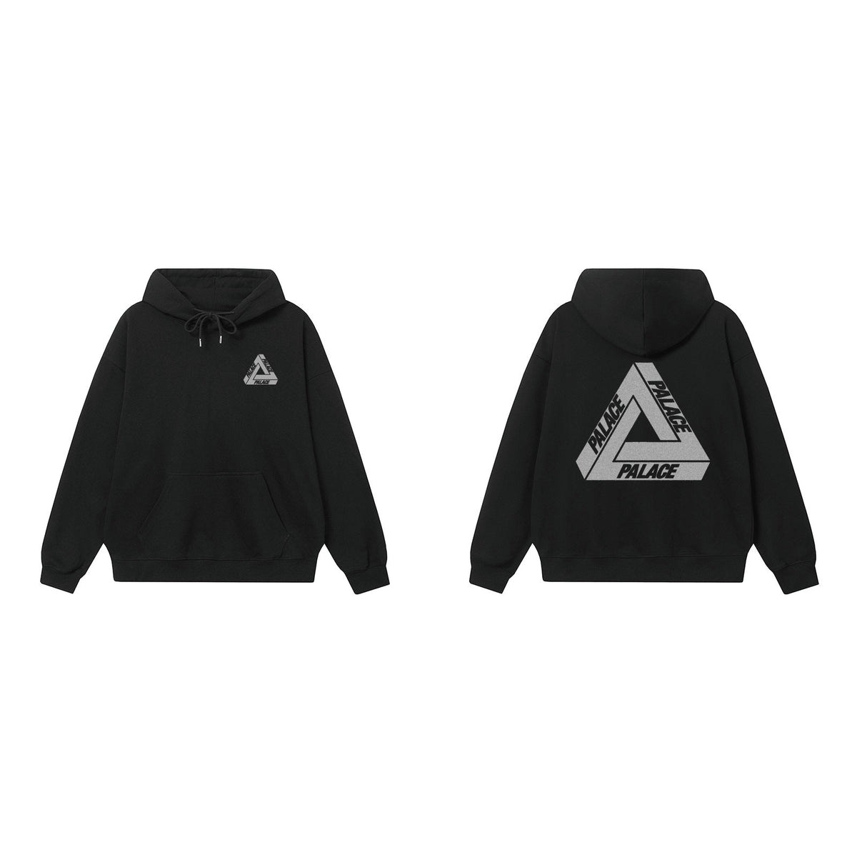 Palace Black Metallic Tri-Ferg Hoodie