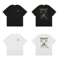 Off-White WHIT Green Arrow Cross Print Short Sleeve T-Shirt