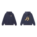 Palace Navy Blue Hand Sign Tri-Ferg Hoodie