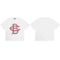 Cole Buxton White Interlocking CB Varsity Logo T-Shirt