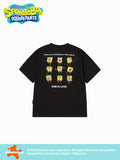 ADLV HAPPY SPONGEBOB SHORT SLEEVE T-SHIRT BLACK