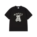 ADLV DRAWING BEAR SHORT SLEEVE T-SHIRT BLACK