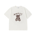 ADLV DRAWING BEAR SHORT SLEEVE T-SHIRT CREAM