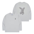 【IN STOCK】ADLV FUZZY RABBIT LONG SLEEVE T-SHIRT GREY